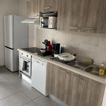 Cozy T3 60m2 Avec Terrasse 60 M2 Apartament